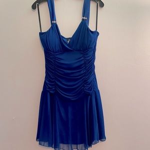Royal blue dress